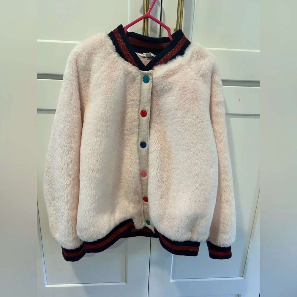 LITTLE MARC JACOBS FURRY PUFFER JACKET 8Y - Picture 3 of 9